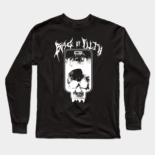 Bag of Filth -  Death Metal edition Long Sleeve T-Shirt by xaq